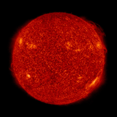 Image of Sun's transition region