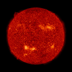 Image of Sun's transition region