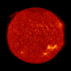 Image of Sun's transition region