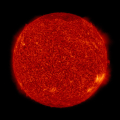 Image of Sun's transition region