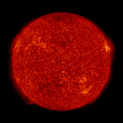 Image of Sun's transition region