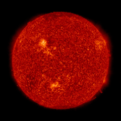 Image of Sun's transition region