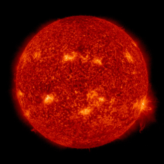 Image of Sun's transition region