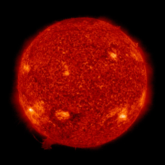 Image of Sun's transition region