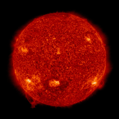 Image of Sun's transition region