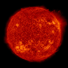 Image of Sun's transition region