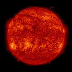 Image of Sun's transition region