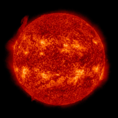 Image of Sun's transition region