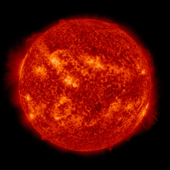 Image of Sun's transition region