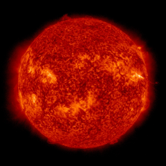 Image of Sun's transition region