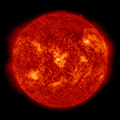 Image of Sun's transition region