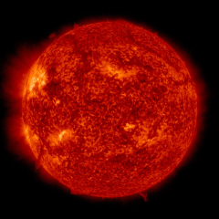 Image of Sun's transition region