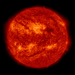 Image of Sun's transition region