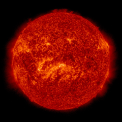 Image of Sun's transition region