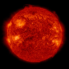 Image of Sun's transition region