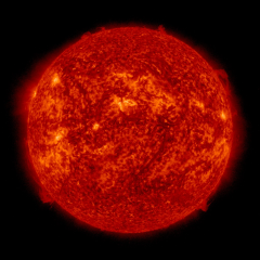 Image of Sun's transition region