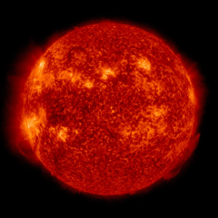 Image of Sun's transition region