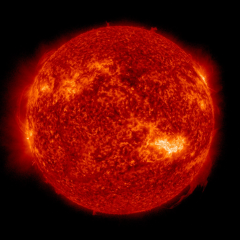 Image of Sun's transition region