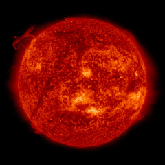 Image of Sun's transition region