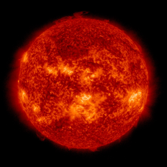 Image of Sun's transition region