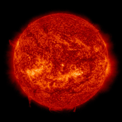 Image of Sun's transition region