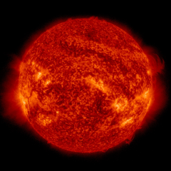 Image of Sun's transition region