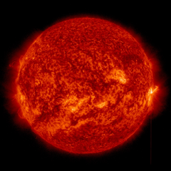 Image of Sun's transition region