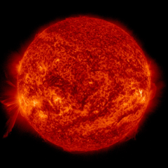 Image of Sun's transition region