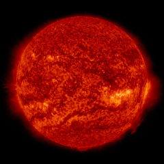 Image of Sun's transition region