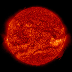 Image of Sun's transition region