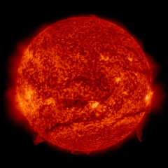 Image of Sun's transition region