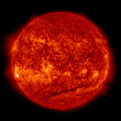 Image of Sun's transition region