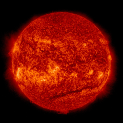 Image of Sun's transition region