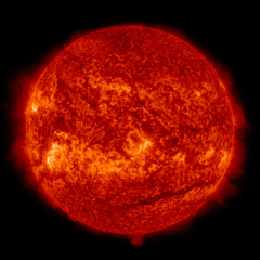 Image of Sun's transition region