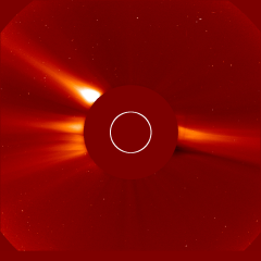 Image of solar wind