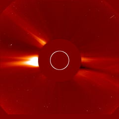 Image of solar wind