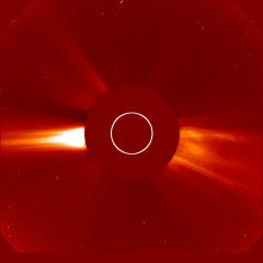 Image of solar wind