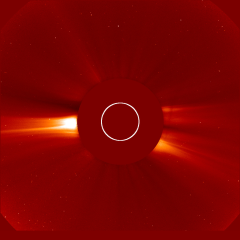 Image of solar wind