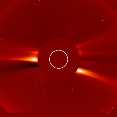 Image of solar wind