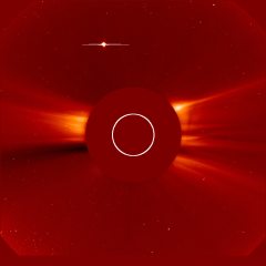 Image of solar wind