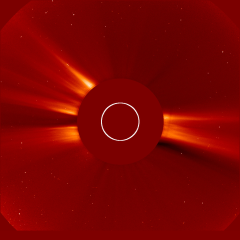 Image of solar wind