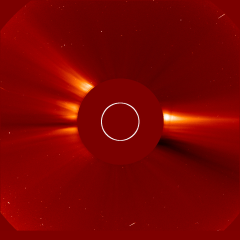 Image of solar wind