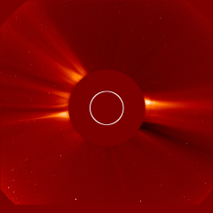 Image of solar wind