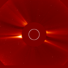 Image of solar wind