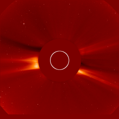 Image of solar wind