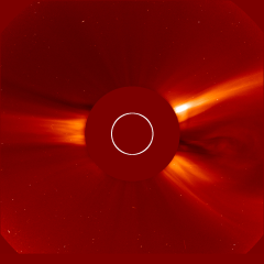 Image of solar wind