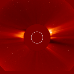 Image of solar wind