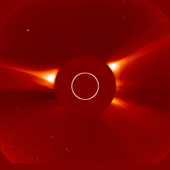 Image of solar wind