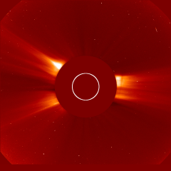 Image of solar wind