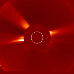 Image of solar wind